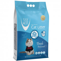 LITIERE VAN CAT FRESH PERFUMED POUR CHAT - 5KG