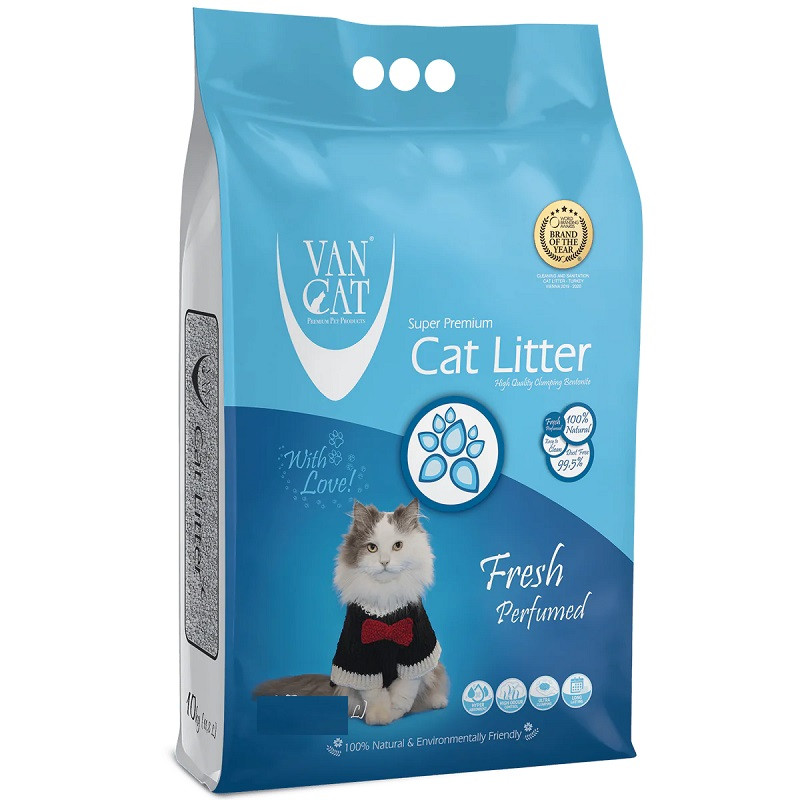 LITIERE VAN CAT FRESH PERFUMED POUR CHAT - 5KG